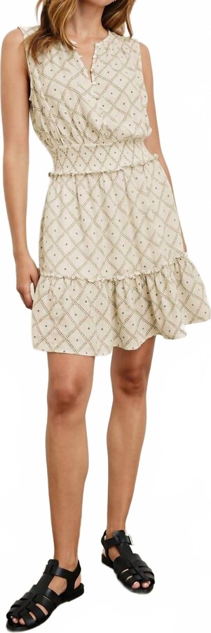 Rails Women's Cindy Dress In Ivory Zinzibar
