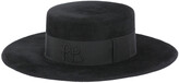 Thumbnail for your product : Ruslan Baginskiy Logo Embroidered Canotier Hat