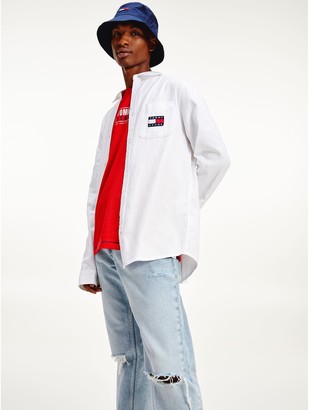 lightweight white jeans