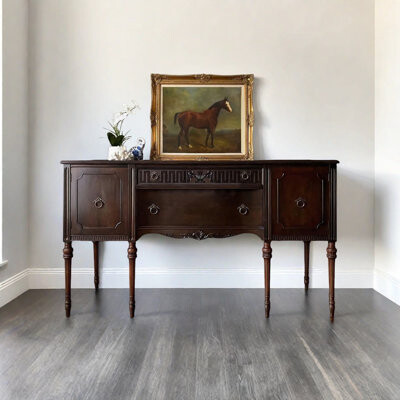 Canora Grey Retro Classical Multifunctional Console Table