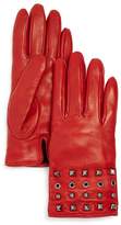 Thumbnail for your product : Bloomingdale's Grommet & Stud Leather Gloves - 100% Exclusive