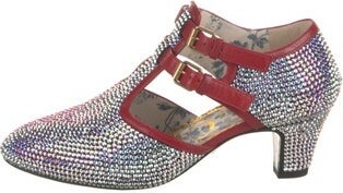 Gucci Crystal Embellishments D'Orsay Pumps