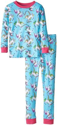 New Jammies Big Girls' Organic Cotton Snuggly Pajamas