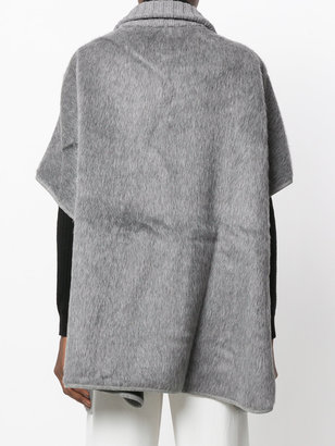 Fabiana Filippi short-sleeve oversized coat