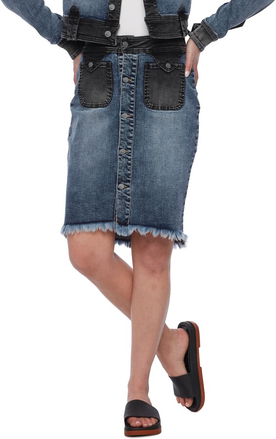 Denim Skirt | Shop the world's largest collection of fashion 