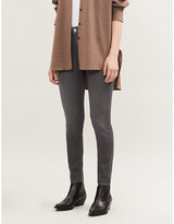Thumbnail for your product : Paige Hoxton tapered high-rise jeans