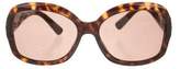 Thumbnail for your product : Ferragamo Gancini Tortoiseshell Sunglasses