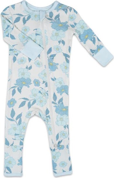 Everly Grey Convertible Romper Fitted Long Sleeve Pajama