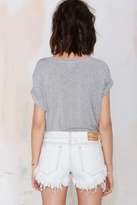 Thumbnail for your product : Nasty Gal New Boyfriend Tee - Heather Gray