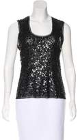Thumbnail for your product : Magaschoni Cashmere Embellished Top