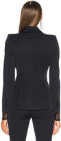 Thumbnail for your product : Alexander McQueen One Button Classic Blazer in Midnight Blue | FWRD
