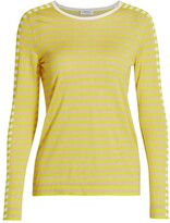 Thumbnail for your product : Akris Punto Tri-Color Wool Knit Shirt