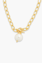 Thumbnail for your product : Ben-Amun 24-Karat Gold-Plated Faux Pearl Necklace