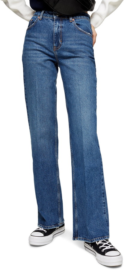 Topshop Parisian Straight Leg Mom Jeans - ShopStyle