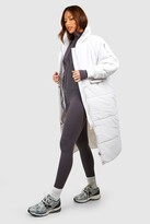 Thumbnail for your product : boohoo Tall Longline Padded Coat