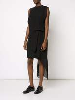 Thumbnail for your product : Maison Margiela asymmetric draped dress