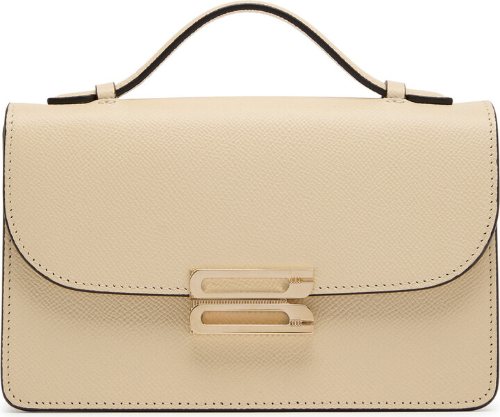 Victoria Beckham Dorian Mini Grained-leather top Handle bag