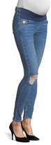Thumbnail for your product : Topshop MATERNITY MOTO Ripped Jamie Jeans 34-Inch Leg