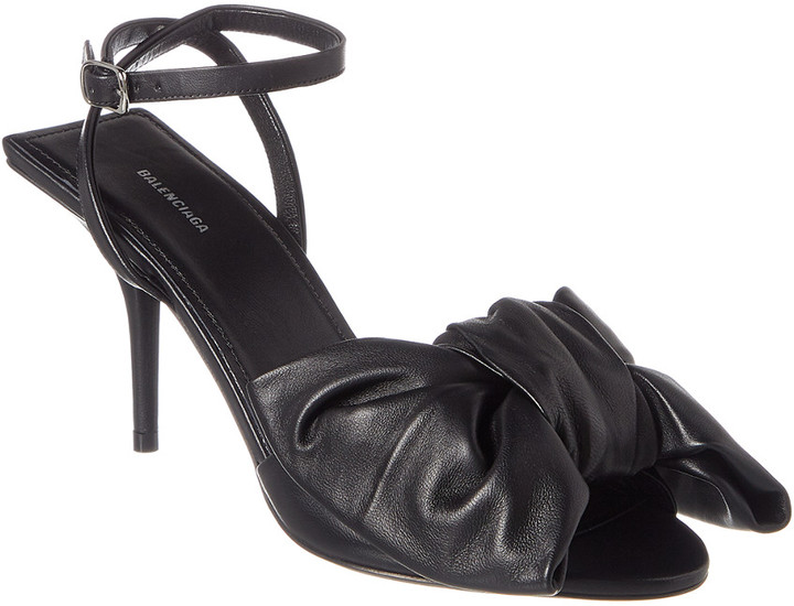 balenciaga bow sandal