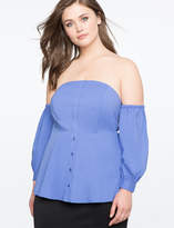 Thumbnail for your product : Off the Shoulder Puff Sleeve Top