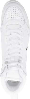 Polo Ralph Lauren Logo-Embroidered High-Top Sneakers - ShopStyle