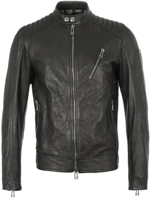 Belstaff K Racer Black Leather Blouson Jacket
