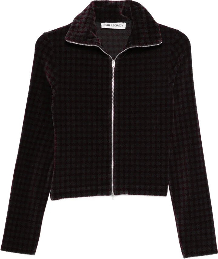 Our Legacy Zip-Up Patterned Jacket