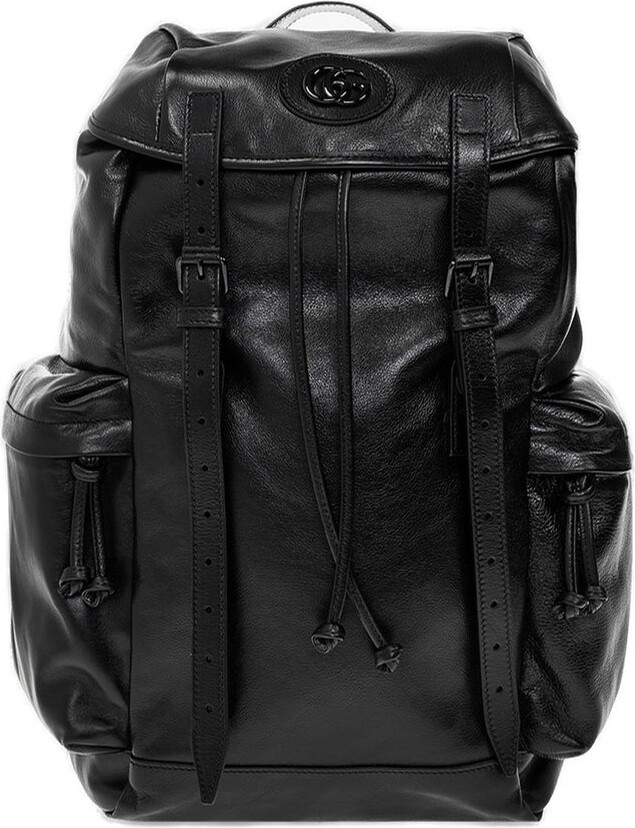Gucci Leather Backpack - ShopStyle