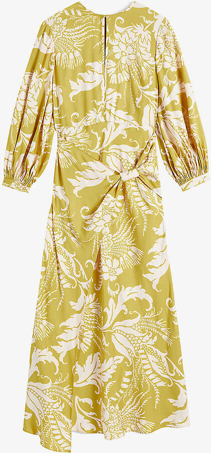 Yellow Floral Maxi Dress | Shop The Largest Collection | ShopStyle