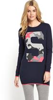Thumbnail for your product : Superdry Camo Softball Knit Crew Dress