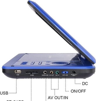 DBPOWER ポータブルDVDプレーヤーCHY-10 DBPOWER ポータブルDVDプレーヤー ‎CHY-10-Wを検証レビュー