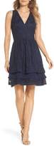 Thumbnail for your product : Eliza J Sleeveless Lace Tiered Dress