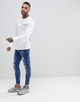 Thumbnail for your product : Co Brooklyn Supply Brooklyn Supply Skater Long Sleeve T-Shirt With Back Print