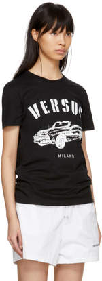 Versus Black Car Milano T-Shirt