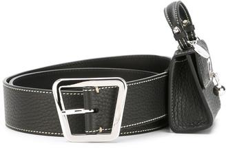 Ermanno Scervino purse attached belt - women - Calf Leather - 75