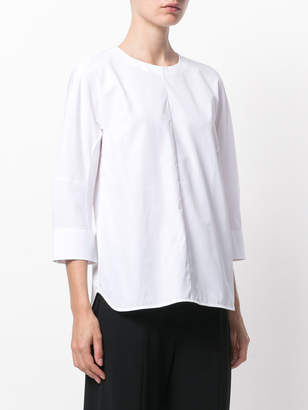 Jil Sander classic draped blouse