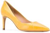 Thumbnail for your product : Ferragamo snake pattern embossed pumps