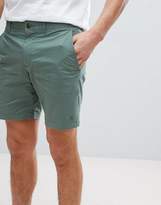 Thumbnail for your product : Original Penguin P55 Slim Fit Chino Shorts in Green