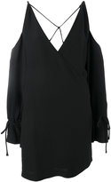 Iro - cold shoulder dress - women - Polyester - 36