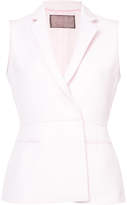 Thumbnail for your product : Giambattista Valli sleeveless crossover blouse