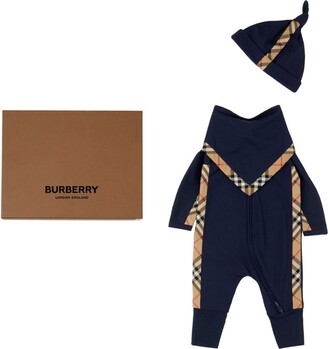 Burberry Children Vintage-Check babygrow set
