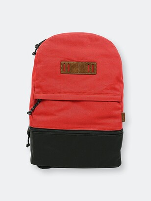 fossil canvas backpack