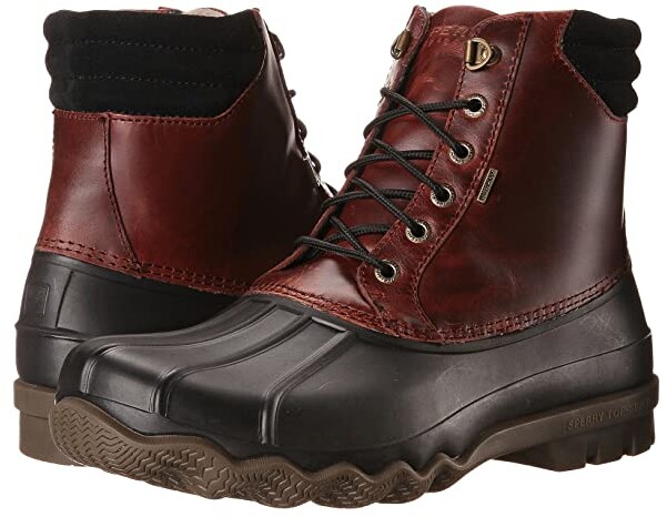 mens duck boots wide width
