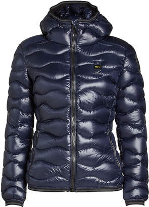 Blauer Quilted Down Jacket with Hood