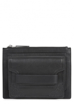 Thumbnail for your product : McQ Black leather clutch