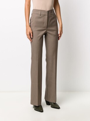 P.A.R.O.S.H. Houndstooth Print Trousers