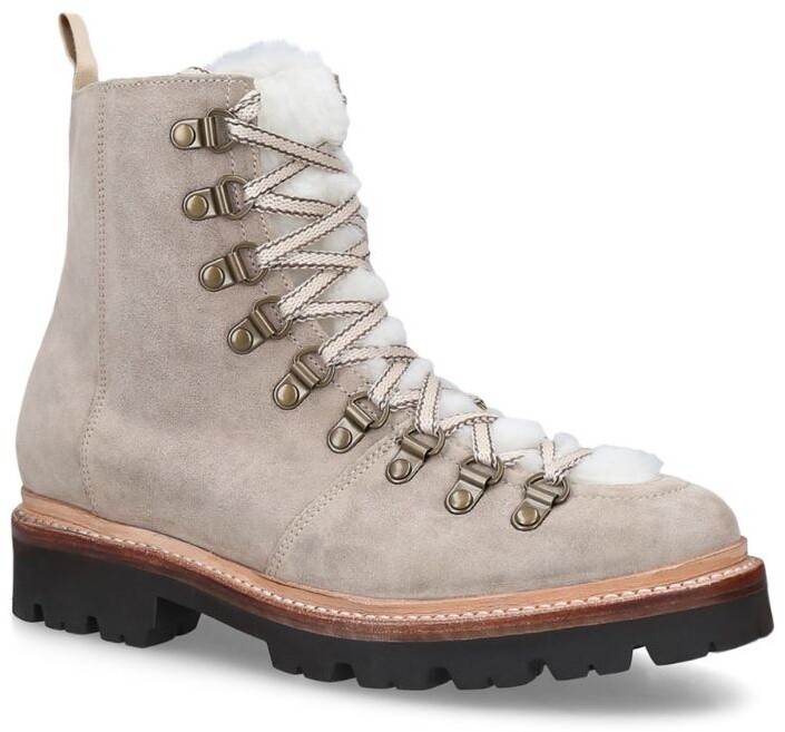 grenson fur lined boots