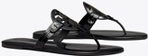 Thumbnail for your product : Tory Burch Miller Soft Patent Leather Sandal, Narrow