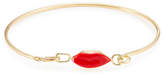 Thumbnail for your product : Delfina Delettrez 9kt Gold-Plated Silver Grandma Lips Bracelet