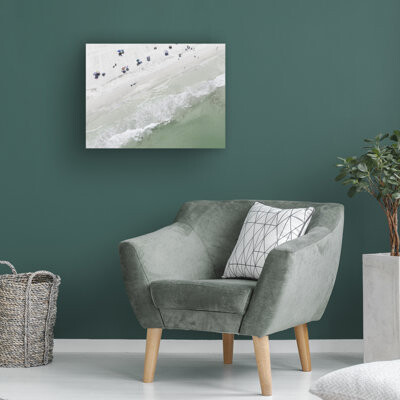 Wrapped Canvas Wall Art - Mary Lou Johnson 'Good Vibrations' Wall Art for Living Room, Bedroom, or Office Décor - 18x24